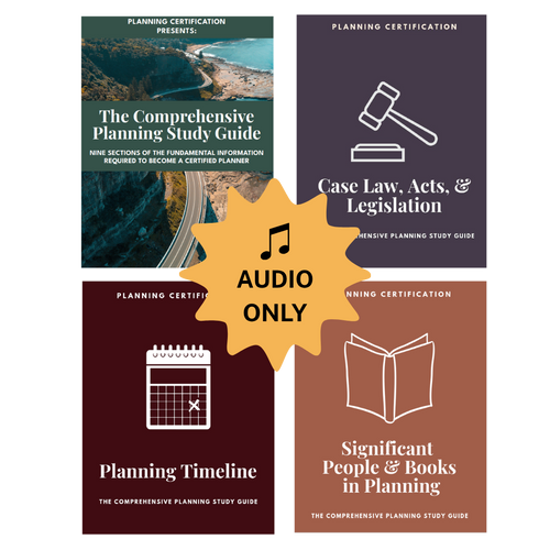Study Guide Bundle {AUDIO ONLY} | AICP Exam Study Guide Package